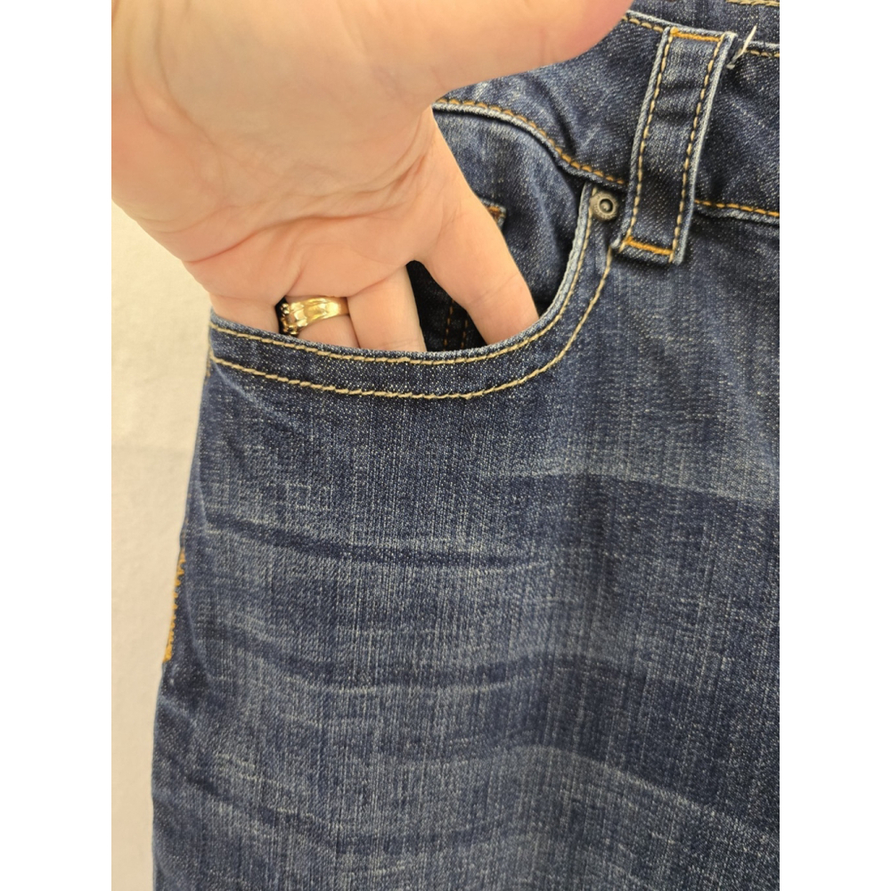 Stetson #214 City Trouser Denim Blue Jeans. Long! Ladies Size 18Long - Picture 5 of 12